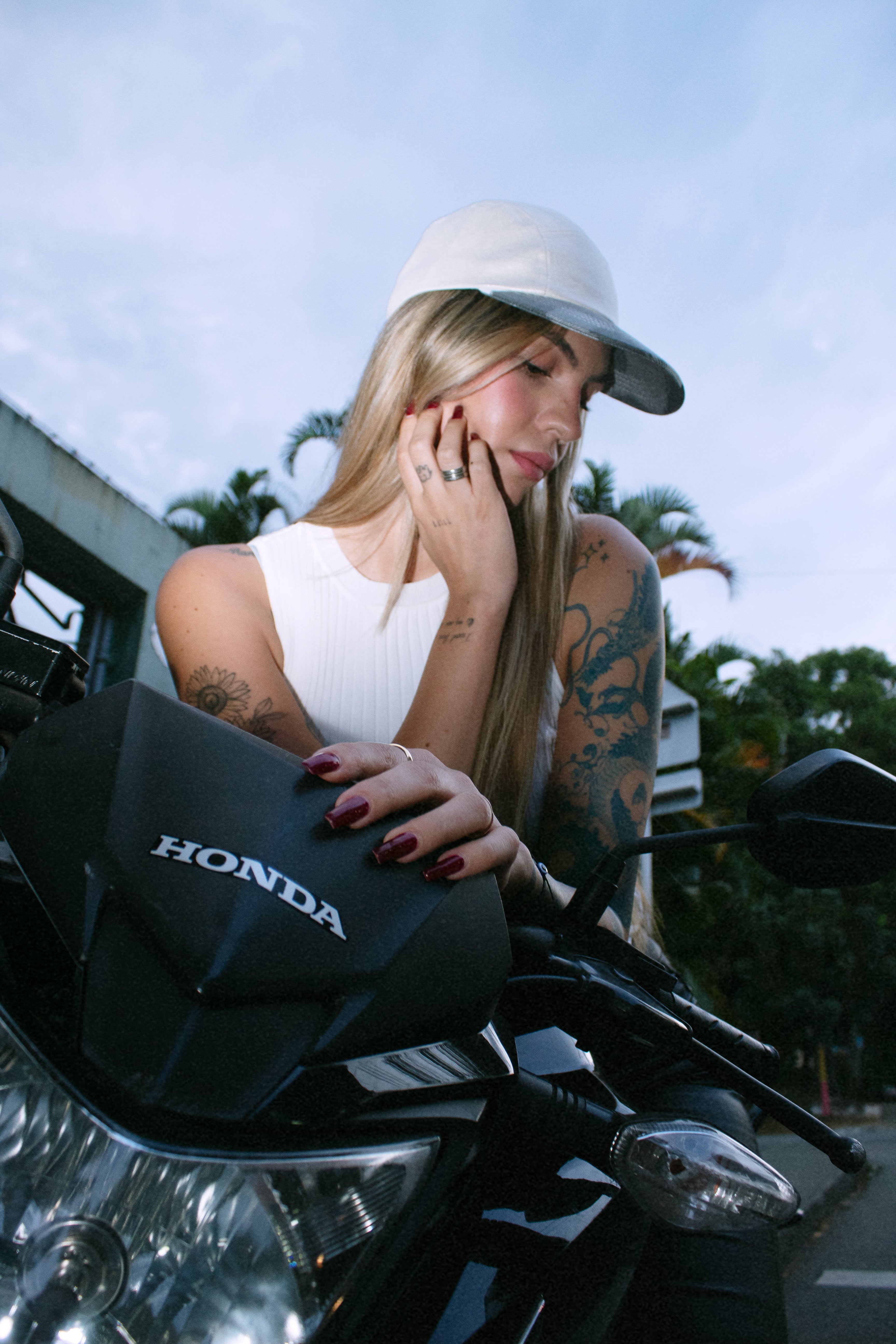 The Biker Hat